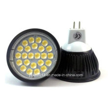 Алюминий DC12V 5W MR16 24 5050 Светодиодная лампа SMD